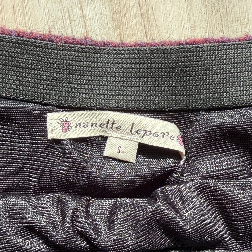Nanette Lepore Plum soft Sweater suit Set - Picture 9 of 11